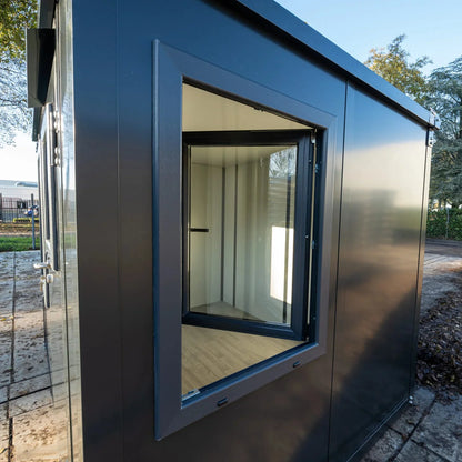 CONTAINER BUREAU ANTHRACITE 2 X 2 MÈTRES