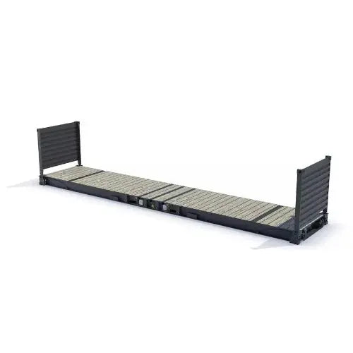 40-Fuß-Flat-Rack-Versandcontainer Neu