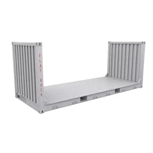 20-Fuß-Flat-Rack-Versandcontainer Neu